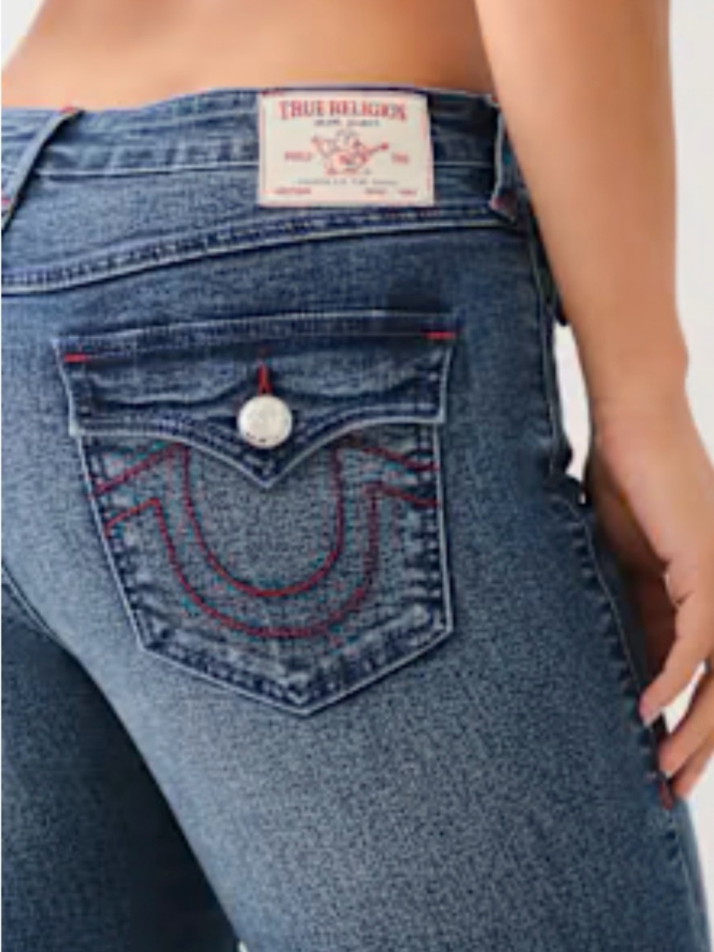 True Religion Women's Blue Denim Jeans